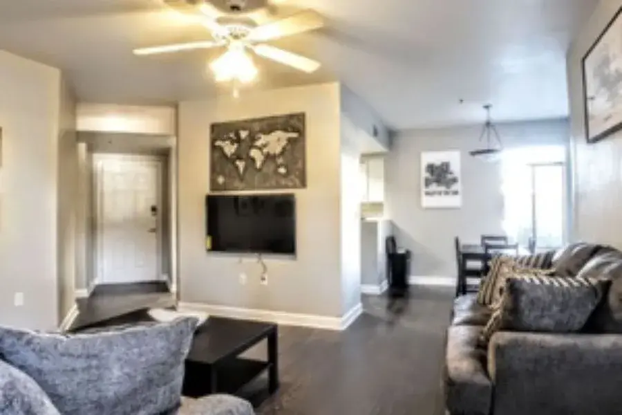 Furnished apartment interior